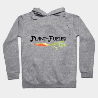 Plant-Fueled Vegan Slogan Hoodie